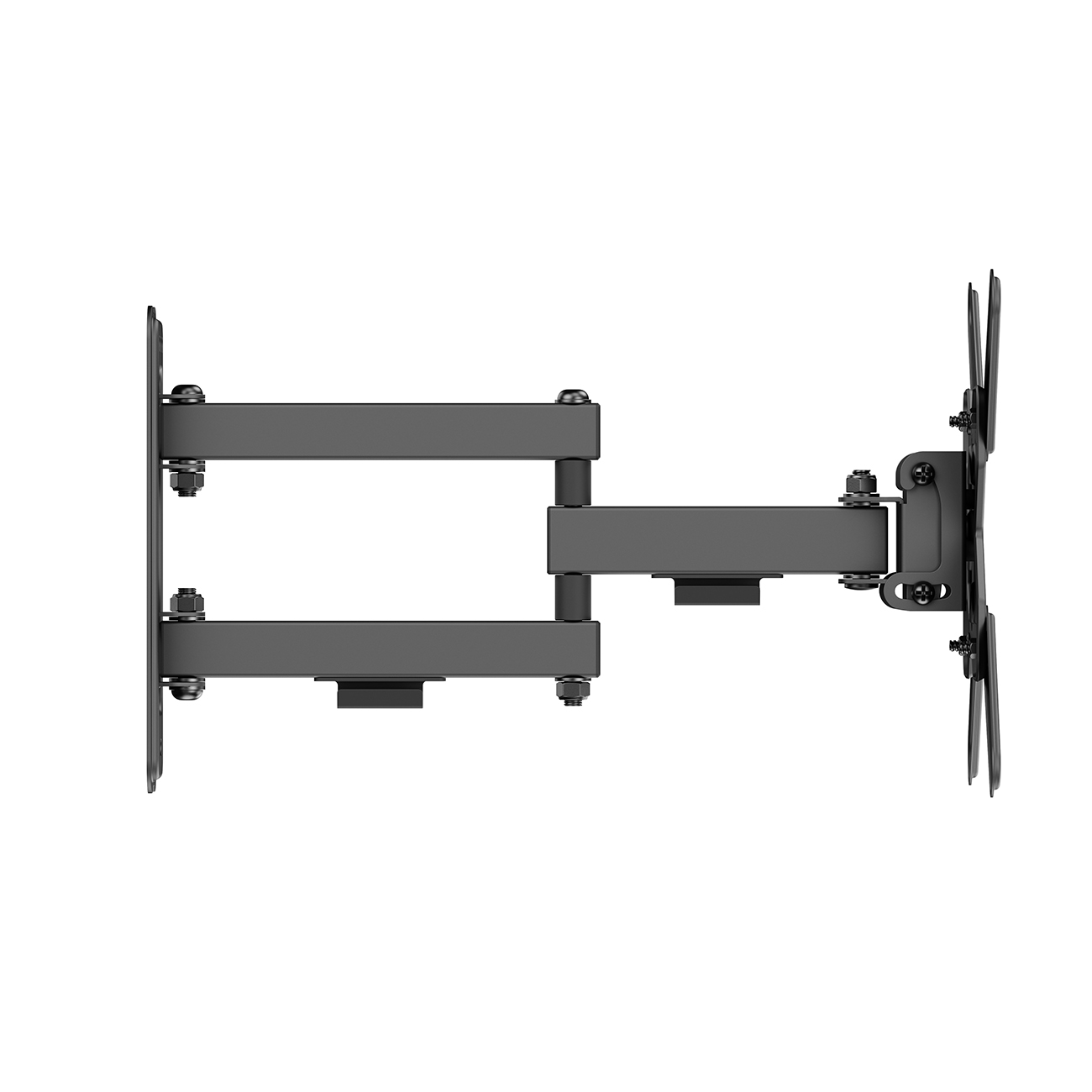 BIT FORCE nagibno-okretni nosač za 13“- 43“ TV s ručkom, do 20kg (SHIELD WMH-43-FM)