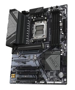 Gigabyte MB B650 EAGLE AX, S.AM5, 4×DDR5/7600(OC), PCIe 4.0, G-LAN, 1×DP/HDMI, USB-C, WiFi, ATX