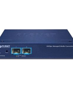 Planet Industrial 2-Port 10G 1GBASE-X SFP Managed Media Converter