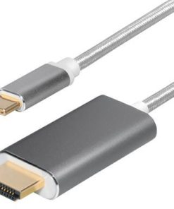Transmedia USB type C plug - HDMI plug 1,5m