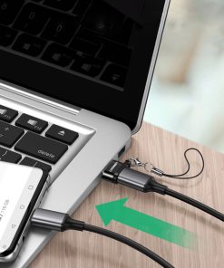 UGREEN adapter USB-C 3.1 (Ž) na USB-A 2.0 (M), crni