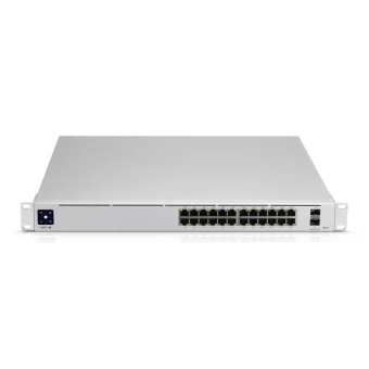 Ubiquiti UniFi Managed 24-port Gigabit Switch, 16-port PoE+, 2×SFP, Rackmount, 95W (USW-24-PoE Gen2)