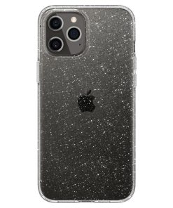Spigen Liquid Crystal Glitter, zaštitna maska za telefon, prozirna clear-iPhone 12/Pro
