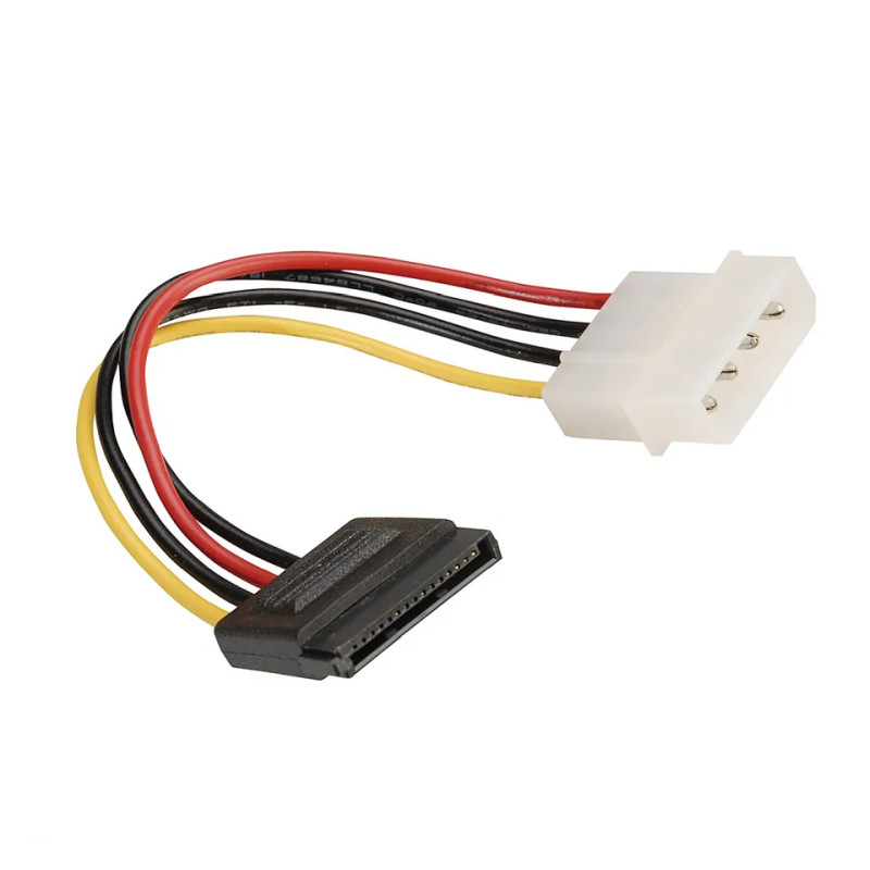 Roline naponski kabel, 4-pin HDD - SATA, 15cm