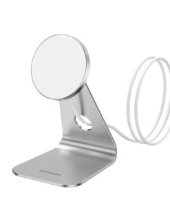 Vention 15W Magnetic Wireless Charger Stand with MagSafe 1M Silver