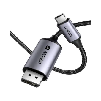 UGREEN kabel , USB C (M) na Displayport (M), 2m, 8K@60Hz, crni