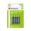 Verbatim AAA-LR03 Micro punjiva baterija NiMH,950mAh (4 komada)