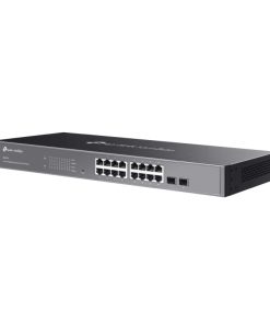 TP-Link Omada JetStream 16-port Gigabit L2+ upravljiv preklopnik (Switch), 16×10/100/1000M RJ45 ports, 2×SFP, 1U 19" rack mount