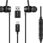 Sandberg USB-C A In-Earset with Line-Mic
