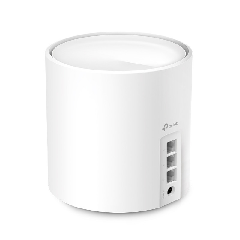 TP-Link AX3000 Deco X50, Dual-Band Mesh Wi-Fi 6, 574Mbps/2402Mbps (2.4GHz/5GHz), 802.11ax/ac/n/a/b/g, 3×G-LAN, Deco App