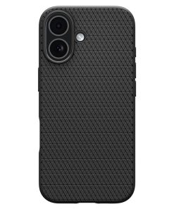 Spigen Liquid Air, matte black - iPhone 17