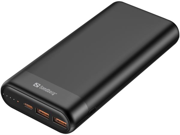 Sandberg Powerbank 20000 PD65W 2xQC3.0