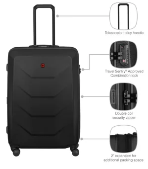 Wenger kofer Prymo Large, 93/107 L, 76×52×30cm, crni