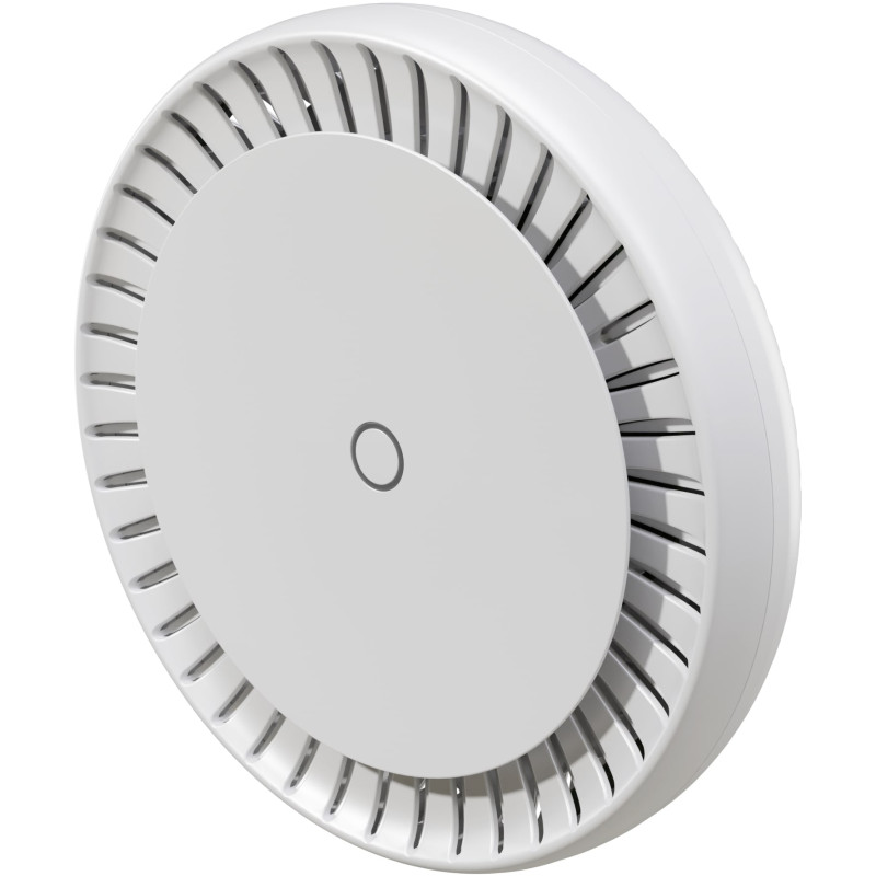 Mikrotik cAP ax (cAPGi-5HaxD2HaxD) Quad core 1.8 GHz CPU, 1GB RAM, 2×G-LAN (1×PoE-out) 2.4GHz 802.11b/g/n/ax, 5GHz 802.11a/n/ac/ax, dual-chain, RouterOS L4, stropni, PSU, PoE injector