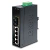 Planet Industrial 5-port (4x 100Mbps RJ45 1x 100Mbps SM FX(SC) 15km Switch, (-40~75C) unmanaged