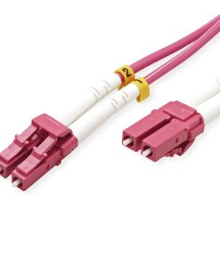 Roline VALUE optički kabel 50/125µm LC/LC Duplex, OM4, 10m, ljubičasti