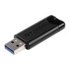 Verbatim PinStripe 256GB USB3.2 Gen1, crni