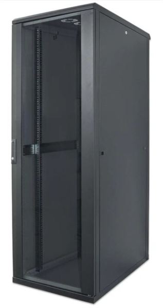 Intellinet 19" Network Cabinet, 36U, 800 (D) x 600 (W) x 1766 (H) mm, Black