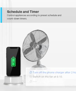 TP-Link Tapo Smart WiFi plug 2.4GHz, 802.11b/g/n, BT4.2, Tapo app, Wi-Fi kontrola, Timer/Schedule postavke, Glasovna kotrola Amazon Alexa/Google Assistant