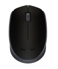Logitech M171 bežični optički miš, USB, crni/sivi (910-004424)
