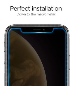 Spigen Glas.tR EZ Fit, zaštitno staklo za telefon - iPhone XR