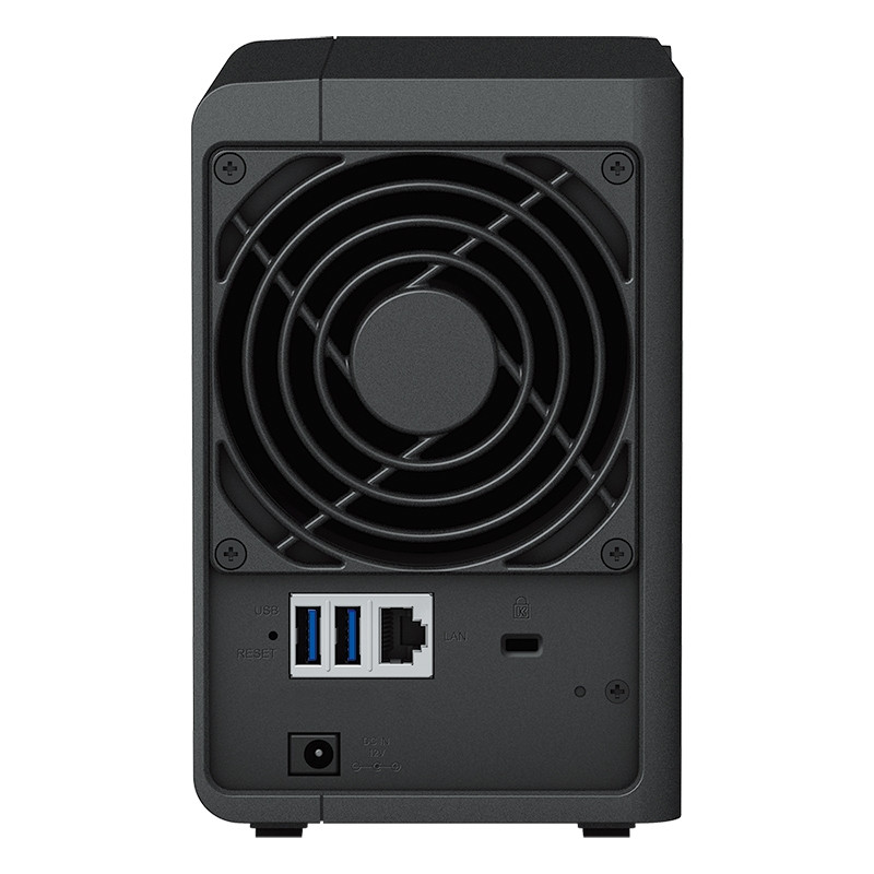 Synology DS223 DiskStation 2-bay NAS server, 2.5"/3.5" HDD/SSD podrška, Hot Swappable HDD, Wake on LAN/WAN, 2GB, 1×1GbE