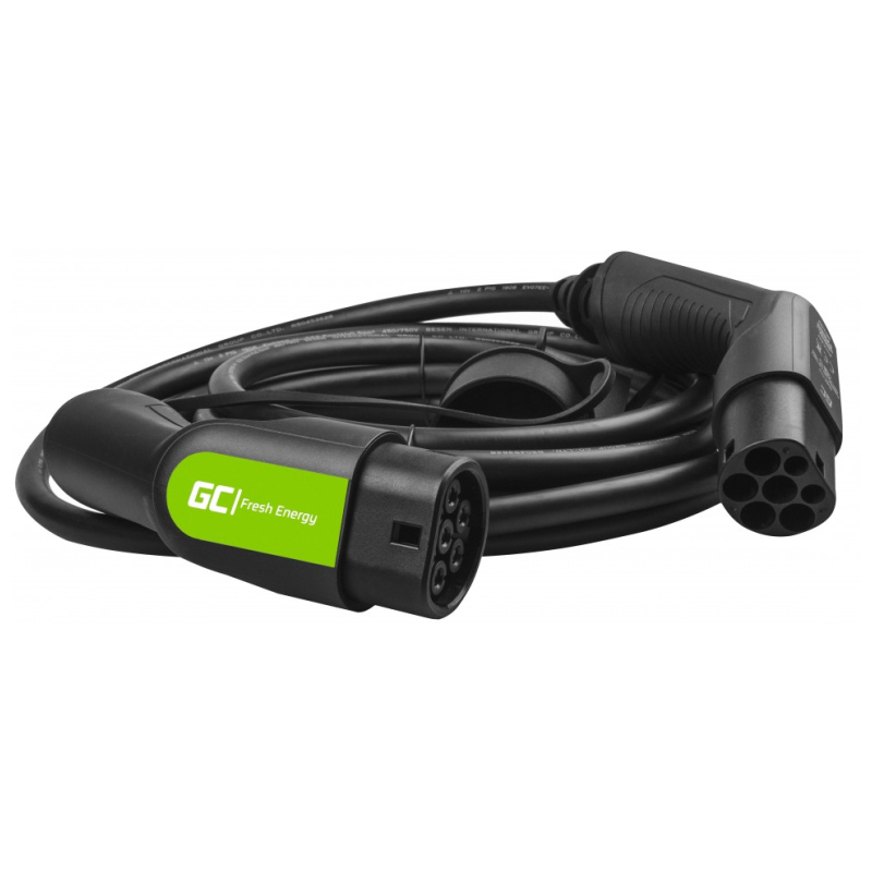 Green Cell (EVKABGC04) kabel Tip 2, 11kW za punjenje električnih vozila 7m