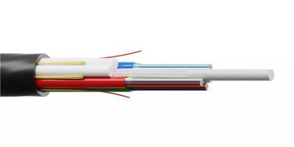 NFO Fiber optic cable Fibrain Metrojet Cable microDUCT MK-LXS6 SM, 144F, 9 125, G.657A1, 12T12F TUBE, 1,45, 1500N