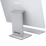 Lenovo IdeaCentre AIO 27ARR9 27" FHD, AMD Ryzen 7 7735HS, 32GB DDR5, 1TB SSD, Radeon, WiFi/BT, tipk/miš, Win 11 Pro, Cloud Grey