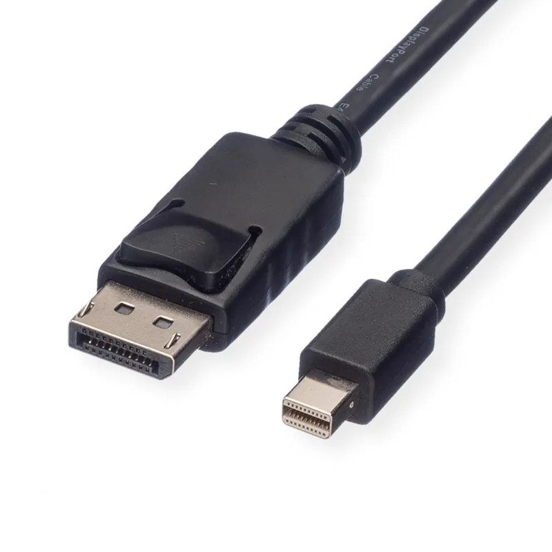 Roline DisplayPort kabel v1.1, DP - Mini DP, M/M, 5.0m, crni