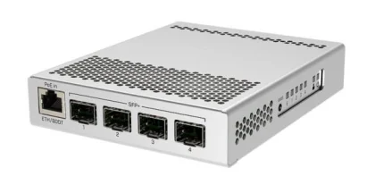 MikroTik Cloud Router Switch with 4x 10G SFP slots 1x GbE