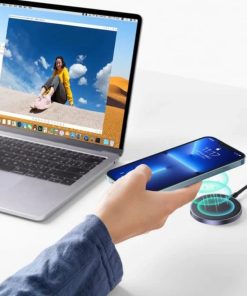 UGREEN MagSafe bežični magnetski punjač 15W, sivi