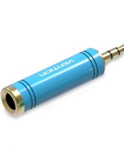 Vention 6.5mm Female to 3.5mm Male Adapter Blue