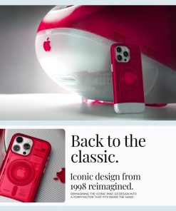 Spigen Classic C1 MagSafe, ruby - iPhone 15 Pro Max (ACS06609)