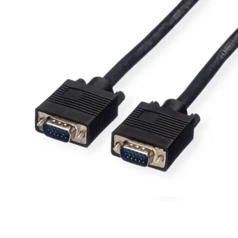 Roline VALUE VGA kabel, HD15 M/M, 6.0m, crni
