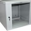 NaviaTec zidni mrežni ormar 9U 540 x 450mm, jednodjelni, EW serija, rastavljen