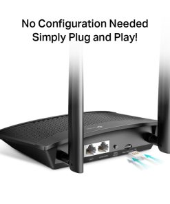 TP-Link bežični N 4G LTE usmjerivač (Router) 300Mbps (2.4GHz), 802.11b/g/n, interni 4G modem, 2×LAN/WAN, utor za SIM karticu, 2× LTE odvojive antene