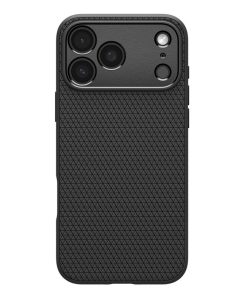 Spigen Liquid Air, matte black - iPhone 17 Pro