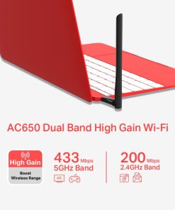Mercusys AC650 bežični High-Gain Dual-Band USB adapter, 200Mbps/433Mbps (2.4GHz/5GHz), 802.11a/b/g/n/ac, 5dBi antena