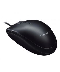 Logitech M90 optički miš, USB, sivi (910-001793)