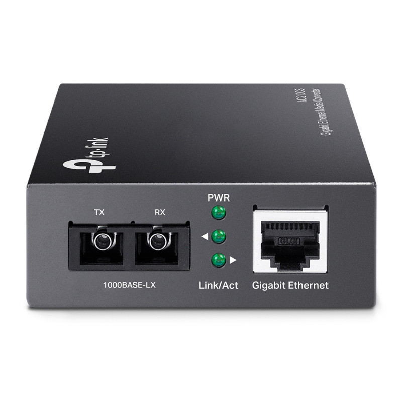 TP-Link Gigabit optički pretvarač 1000M RJ45 u 1000M single-mode SC, Full-duplex, do 20Km