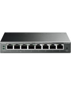 TP-Link 8-port Gigabit PoE Easy Smart preklopnik (Switch), 8×10/100/1000M RJ45, 4×PoE+, metalno kućište, 13" (64W)