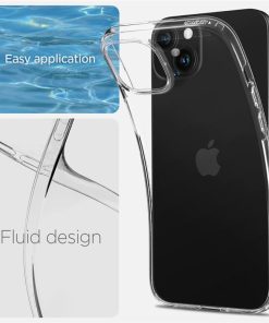Spigen Liquid Crystal, zaštitna maska za telefon, prozirna - iPhone 15 Plus (ACS06647)