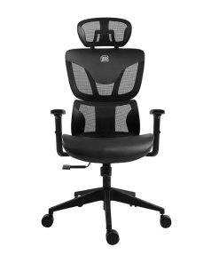 Bit Force COZY LM-2D uredska stolica, PU koža, 2D naslon za ruke, nosivost 140kg, crna