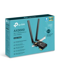 TP-Link AX3000 Archer TX55E bežični Dual-Band Wi-Fi 6 BT5.2 PCI-E adapter 574Mbps/2402Mbps (2.4GHz/5GHz), 802.11ax/ac/n/a/g/b, 2× dual band antene