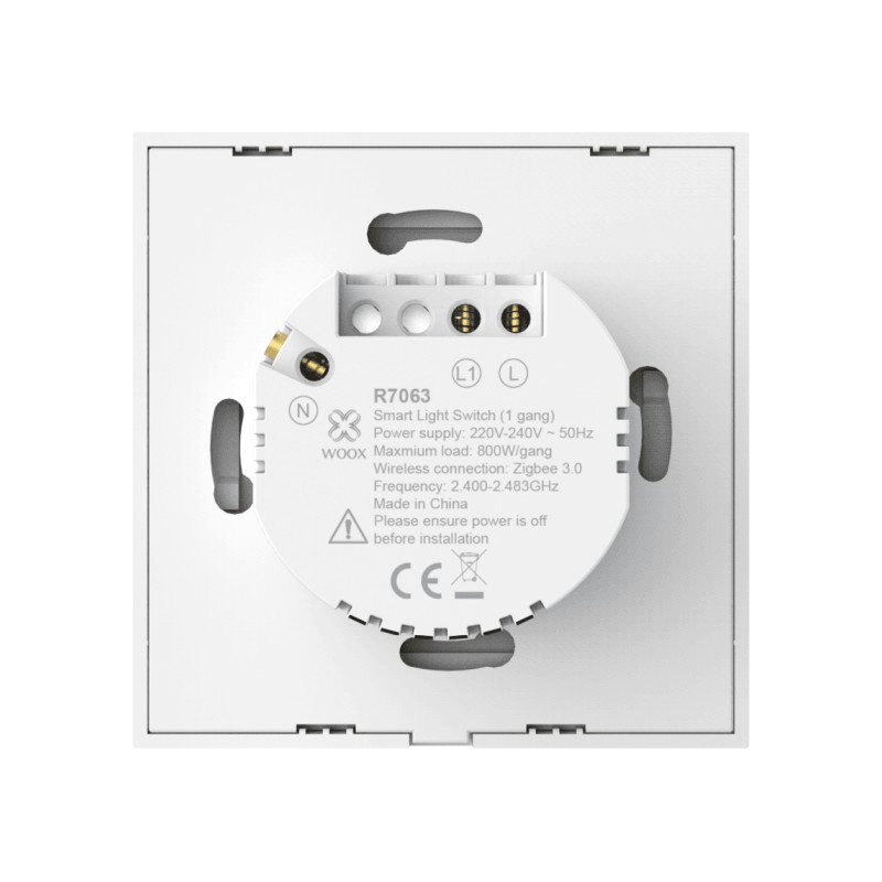 WOOX ZigBee Smart zidni prekidač za svjetlo (R7063)