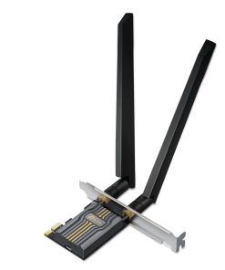 TP-Link BE6500 Archer TBE400E bežični Tri-Band Wi-Fi 7, BT5.4 PCI-E adapter, 2880Mbps/2880Mbps/688Mbps (2.4GHz/5GHz/6GHz), MLO, 2×antene