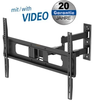 Transmedia Swivel TV wall mount, 32"-75" up to 50kg