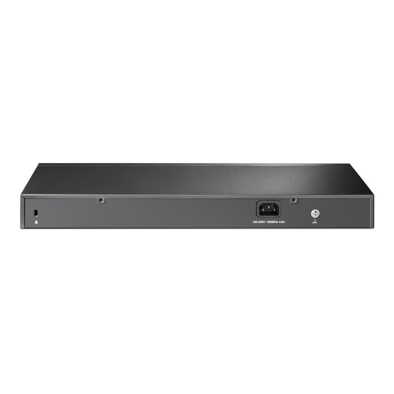 TP-Link Omada JetStream 24-port Gigabit L2 PoE+ Smart preklopnik (Switch), 24×10/100/1000M RJ45 port, 4×Gbit SFP, 802.3at/af, 19" 1U rack mount (250W)