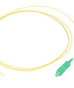 NFO Fiber optic pigtail SC APC, SM, G.657A2, 900um, LSZH, 1,5m